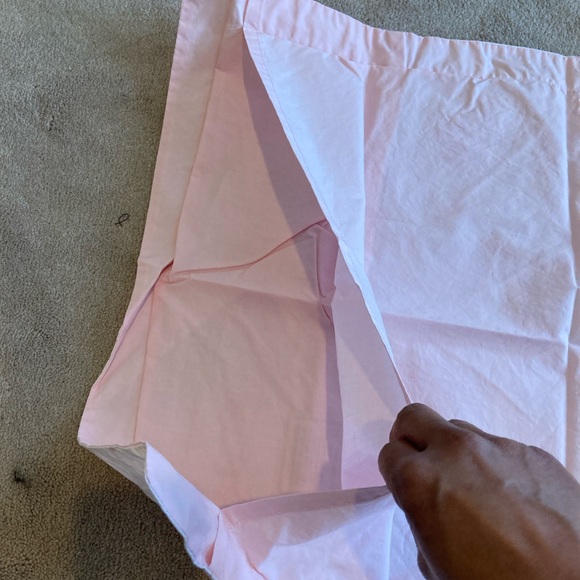 Sham pillowcases ballerina pink and ivory never used - Picture 6 of 8